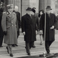 Edgar Faure en visite officielle à Berlin-Est (janvier 1974)